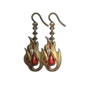 Shadow Spider Breath Earrings