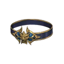Jet-black Crystal Belt
