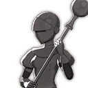 Black Lady Pawn
