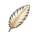 Rough Giant Bird Feather