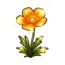 Shining Bigmoss Flower
