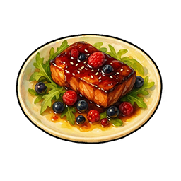 Steak with Refreshing Berry Sauce