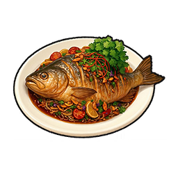 Huge Steamed Fish
