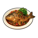 Huge Steamed Fish