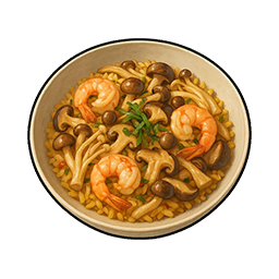 Stir-fried Mushrooms and Seafood
