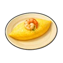 Seafood Omelette
