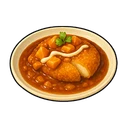 Chicken Cutlet with Curry