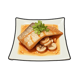 Steamed Fish with Mushrooms