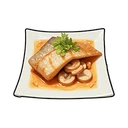 Steamed Fish with Mushrooms