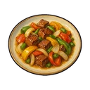 Stir-fried Steak