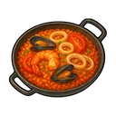 Tomato Seafood Paella