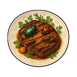Grilled Bug and Herb Beef