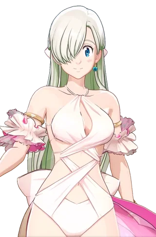 Elizabeth in her summer Midsummer Reverie outfit
