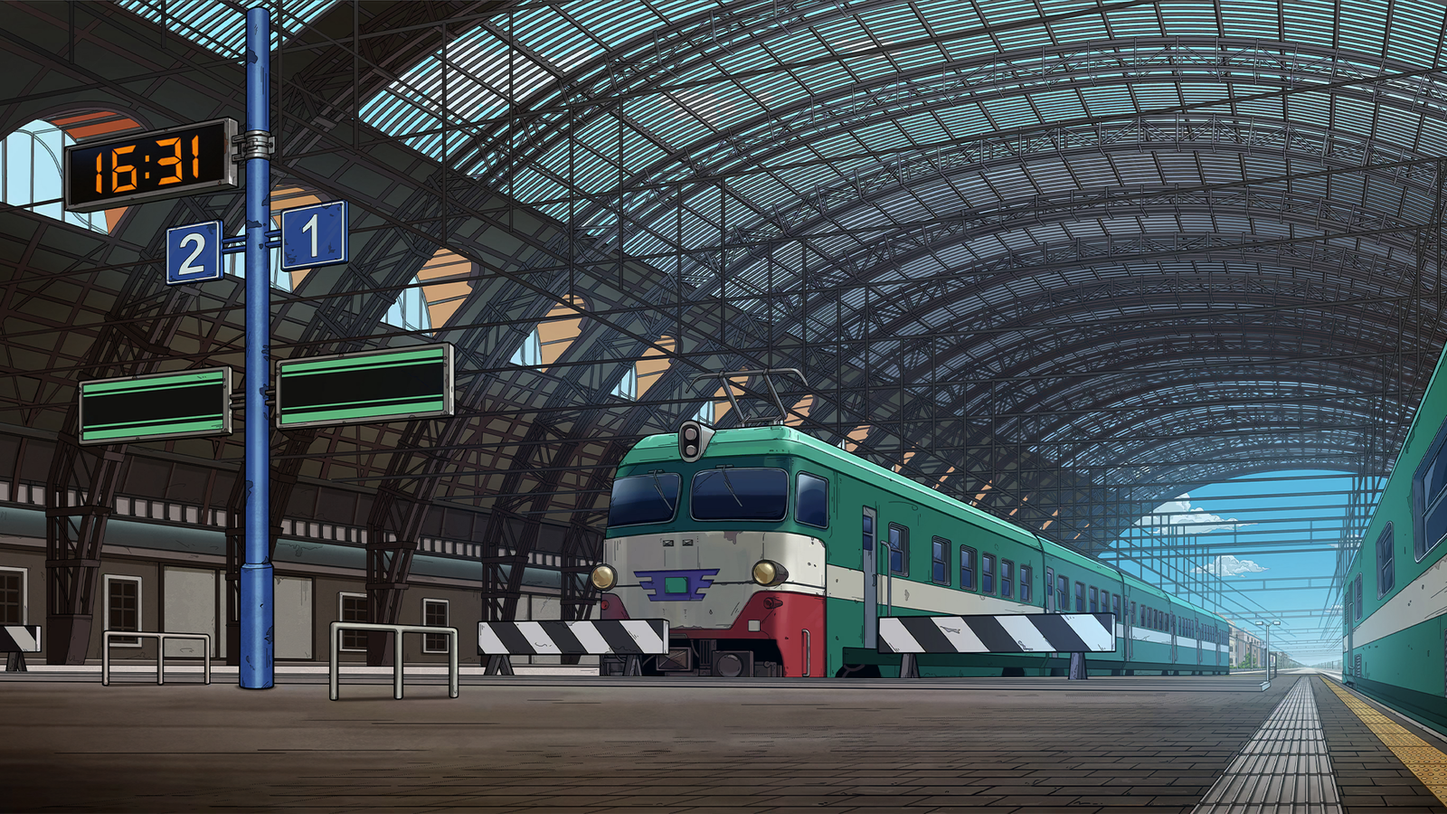 Express Train to Florence chapter art