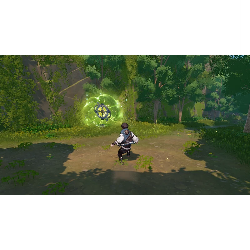 Selecting an activated Warp Device on the Adventure Map to fast travel.