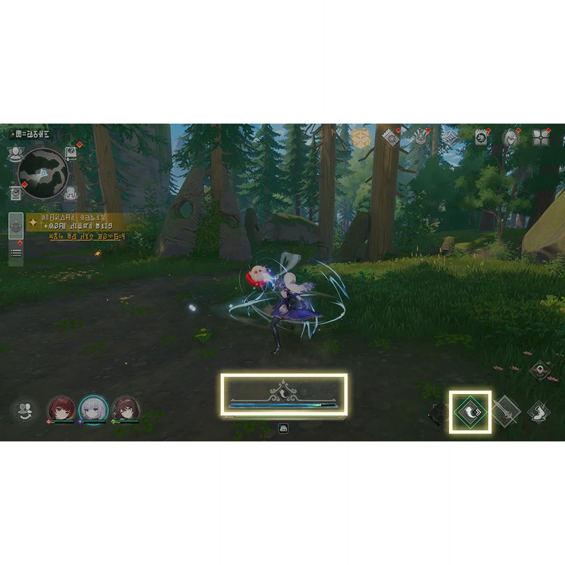 Extra-Input prompt prompting follow-up button presses for a chain attack.