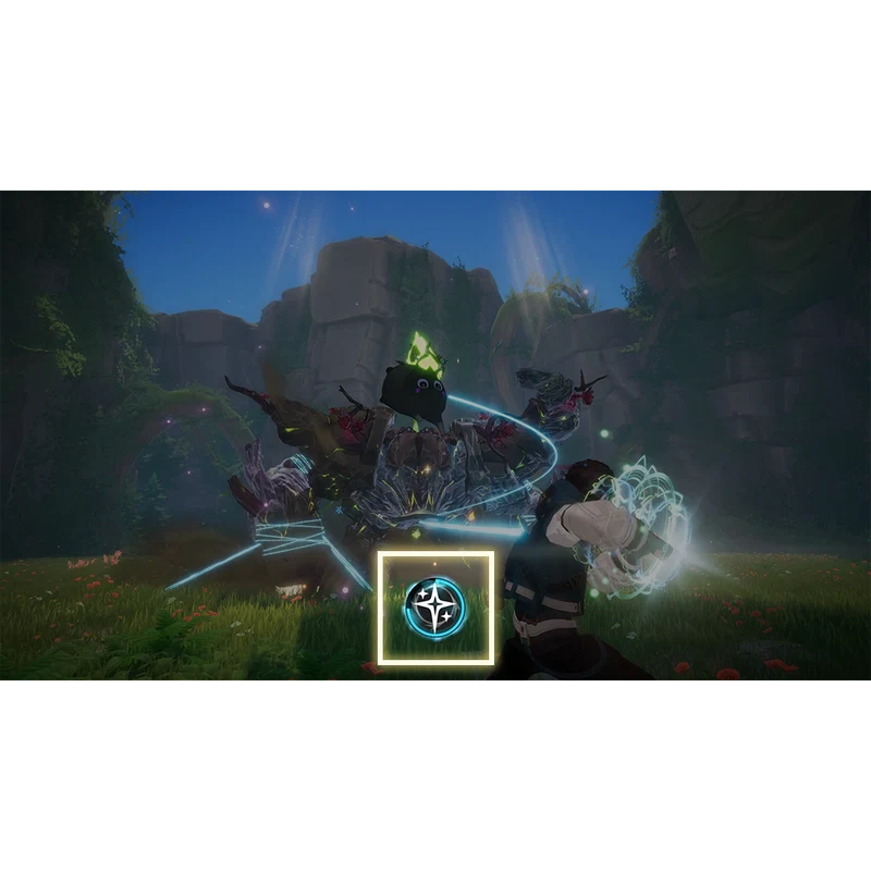 Boss in a Staggered state during a Burst with elevated damage numbers from a Slayer.