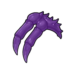 Plump Purple Spider Leg