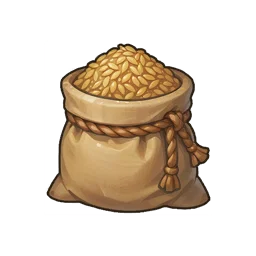 Sack of Fresh Brown Rice
