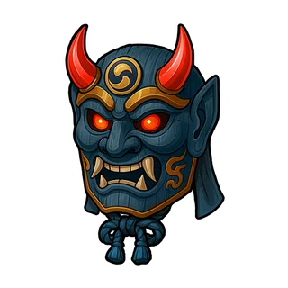 Eerie Horned Helmet