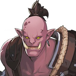 Pink Orc Dude