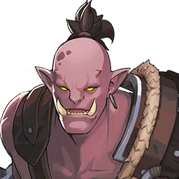 Pink Orc Dude