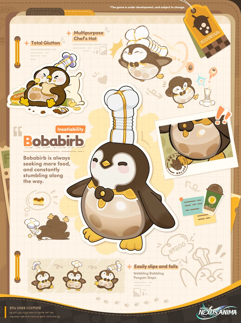 Bobabirb — official Honkai: Nexus Anima Anima art (Insatiability Aspect)