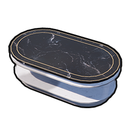 Floating Oval Long Table