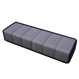 Gray Feather Bench