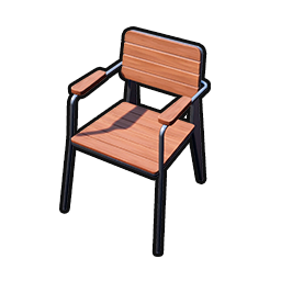 Brown Wood Chair