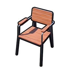 Brown Wood Chair