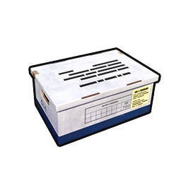 Woven Storage Box - White
