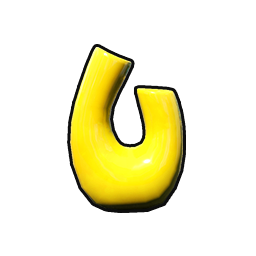 Double-Neck Jade Bottle - Yellow