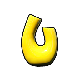 Double-Neck Jade Bottle - Yellow