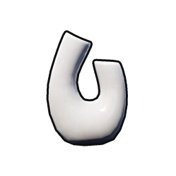 Double-Neck Jade Bottle - White