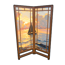 Sail Shadow Painting Screen