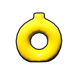 Ouroboros Vase - Yellow