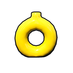 Ouroboros Vase - Yellow