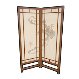 Flowering Vine Curved Screen