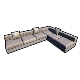 Gray Sofa - L-Shaped