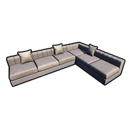 Gray Sofa - L-Shaped