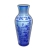 Blue and White Porcelain Vase