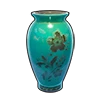 Dark Green Vase