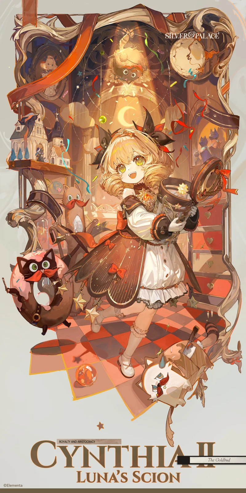 Cynthia II — official Silver Palace character art